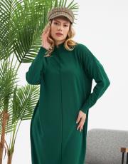 ortadan dikişli elbise 