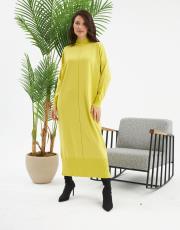 ortadan dikişli elbise  5