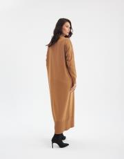 ortadan dikişli elbise  9