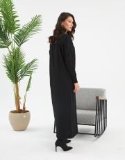 örümcek desen bloklu elbise  4