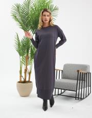 torba şerit detaylı elbise  11