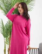 torba şerit detaylı elbise  12