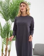 torba şerit detaylı elbise  9