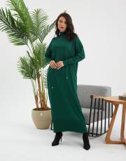 önü ip detaylı elbise  8