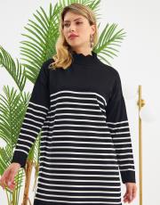yarım balıkçı çizgili tunik  11