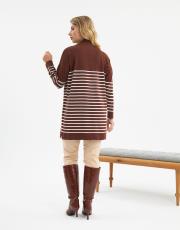 yarım balıkçı çizgili tunik  4