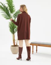 önü taşlı düğmeli t kol tunik  7