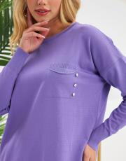 cepli düğme detaylı tunik 