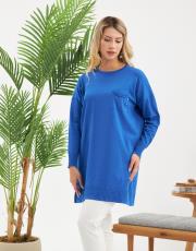 cepli düğme detaylı tunik  7