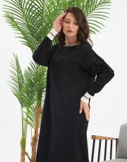 yakası simli elbise   2