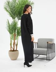 yakası simli elbise   4