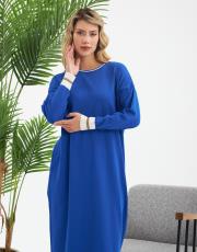 yakası simli elbise   5